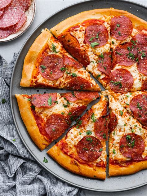 Salami Pizza The Recipe Critic