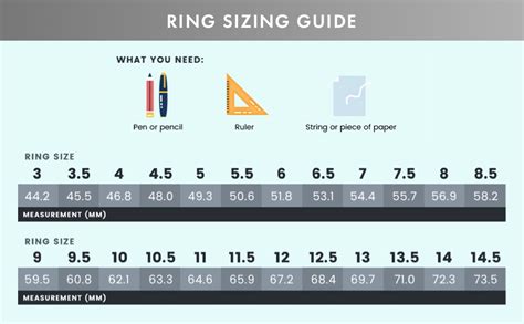 Enso Ring Size Chart And Measurement For Adults And Children