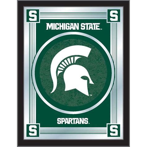 Michigan State Spartans Logo Wall Mirror | Michigan state spartans, Michigan state spartans logo 