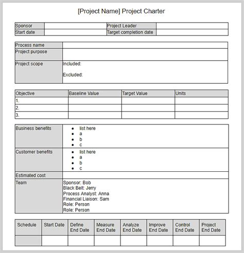 Printable Project Management Form For Student Printable Forms Free Online