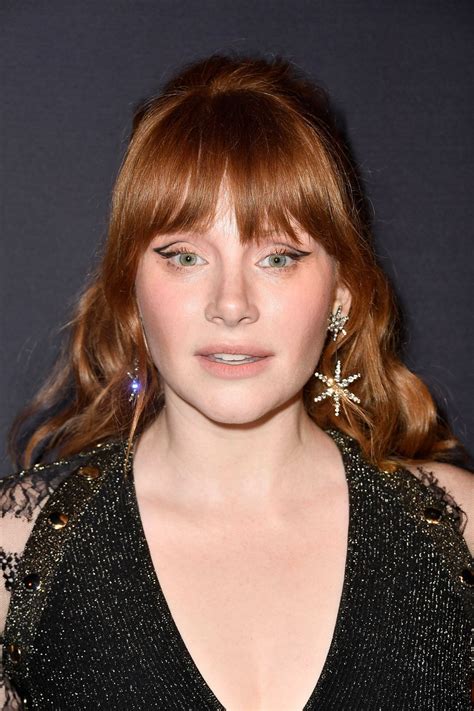 She was conceived in dallas, texas (the reason for her middle name). BRYCE DALLAS HOWARD at 2018 MTV Movie and TV Awards in ...