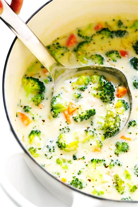 Broccoli Cheddar Soup With Almond Milk Broccoli Walls