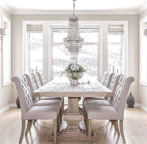 Elegant Dining Room Design Decorations31 Luxury Dining Room White