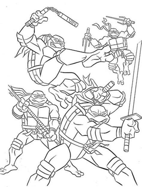 · free & easy to print turtle coloring pages. 20+ Free Printable Teenage Mutant Ninja Turtles Coloring ...