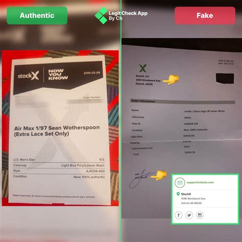 Have you visited the store's web site and signed up for offers? StockX Tag Real Vs Fake Legit Check Guide - Legit Check App