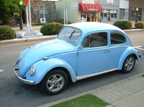 Light Blue 1965 Volkswagen Beetle Volkswagen Beetle Beetle