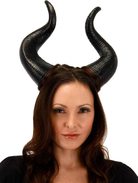 Collection Boutic Atrofy Devil Horns Headband Black Demon