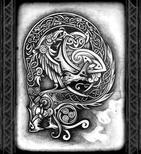 Celtic Warrior Tattoos Viking Tribal Tattoos Viking Tattoos For Men