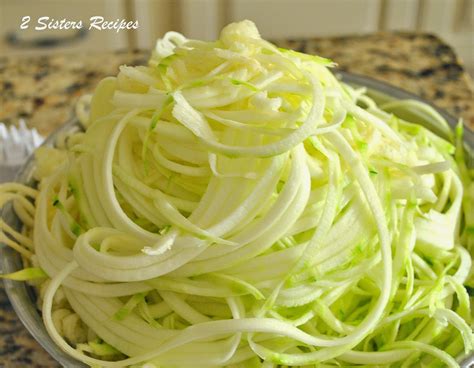 Check spelling or type a new query. Spiralized Zucchini and a New Twist on Pasta - 2 Sisters ...