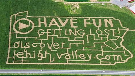 Get Lost Corn Mazes For 2016 In The Eastern Region Of Pa