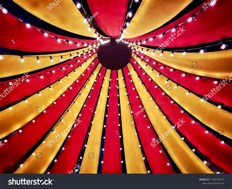Circus Tent Top Seen Inside Stock Photo 1148725673 Shutterstock