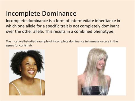 Incomplete dominance describes the occurrence of traits as found in the general population. Is Curly Hair Dominant Or Recessive Gene - ovulation signs