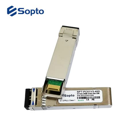 Dual Tx 1310nm Fiber Optic Transceiver 3gbps Sfp Gigabit Ethernet Module