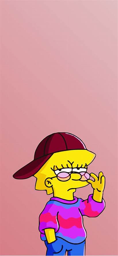 Aesthetic Cartoon Lisa Simpson Characters Simpsons Iphone