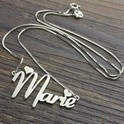 budget friendly custom sterling silver girl s necklace