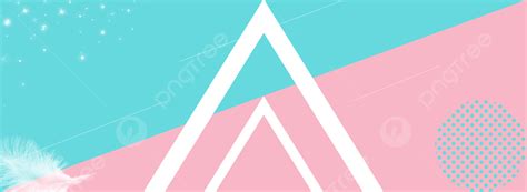 Create Camp 2 Pink Green Color Matching Inverted Triangle Element