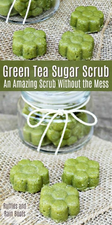 Make This Easy Matcha Green Tea Sugar Scrub Recipe Its In A Solid