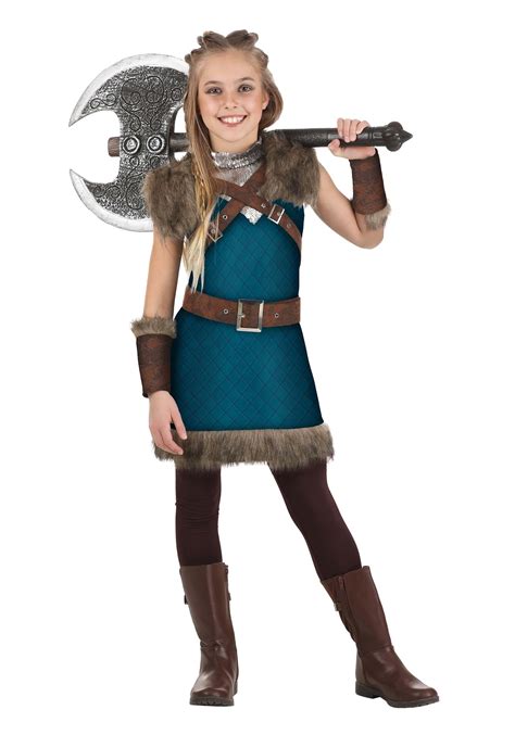 Viking Warrior Girl Viking Warrior Girl Halloween Costume