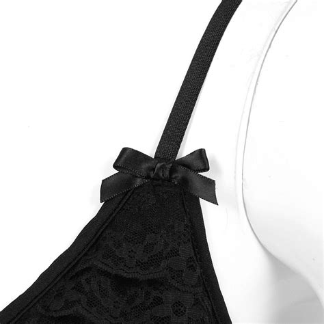 sissy mens training bra bralette lace crop top crossdresser underwear lingeries ebay