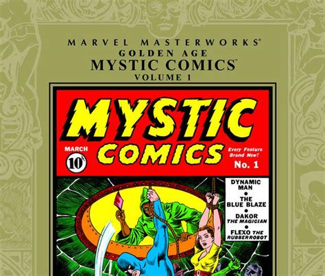 Marvel Masterworks Golden Age Mystic Comics Vol 1 Trade Paperback