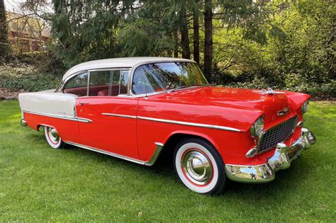 327 Powered 1955 Chevrolet Bel Air 2 Door Hardtop For Sale On BaT