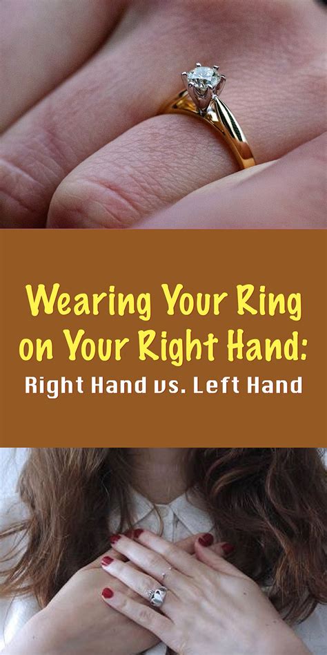 Meaning Behind Wearing Your Wedding Ring On Your Right Hand Artofit