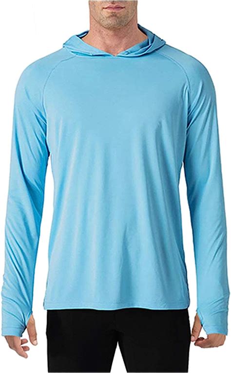 Cml Sun Protection T Shirts Men Long Sleeve Casual Uv Proof Hooded T