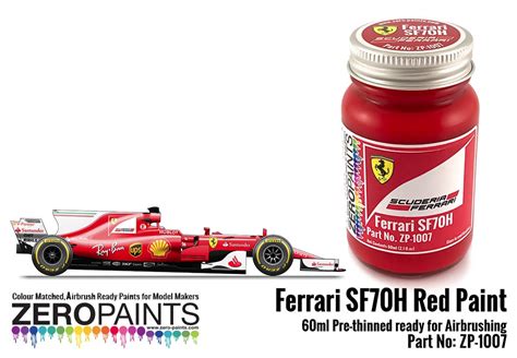 Showrooms and workshop open to visitors. 1007 Ferrari Scuderia Red Zero Paints -1007-SF70H