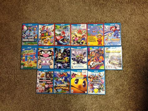 My Wii U Games By Ptg911 On Deviantart