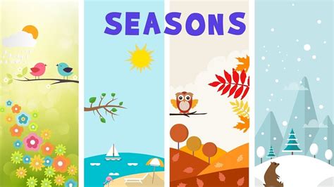Four Seasons Months In Usa Month Calendar Printable