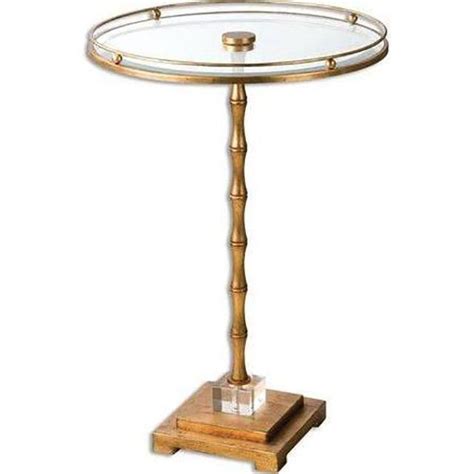 Get the best deal for glass gold round tables from the largest online selection at ebay.com. Gold Glass Round Side Table | Chairish