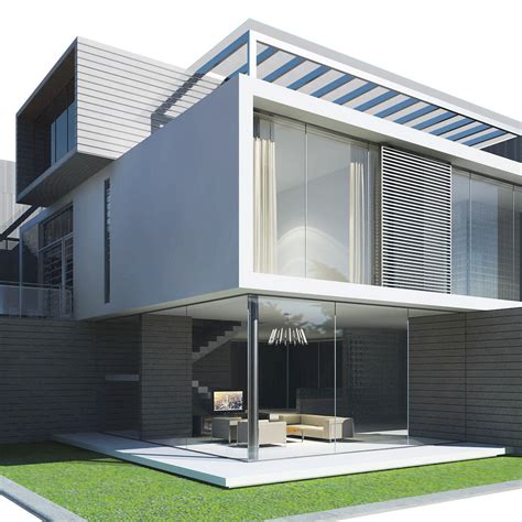 Inspiration Tutorial 3ds Max House House Plan Model