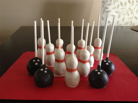Pin By Amy Wilson On My Cake Pops Bowling Cake Bowling Birthday