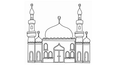 Masjid Drawing Skill