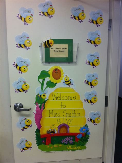 My Door Bee Theme Bee Themed Classroom Bee Classroom Classroom