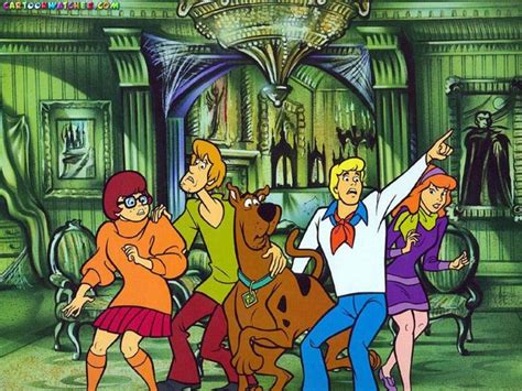 The Scooby Gang Is Definitely Courageous Scooby Doo Pictures Scooby