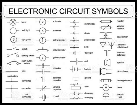 Electrical Symbols In Circuit Diagram