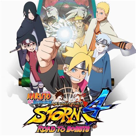 Naruto Shippuden Ultimate Ninja Storm 4 Road To Boruto 2017 Box