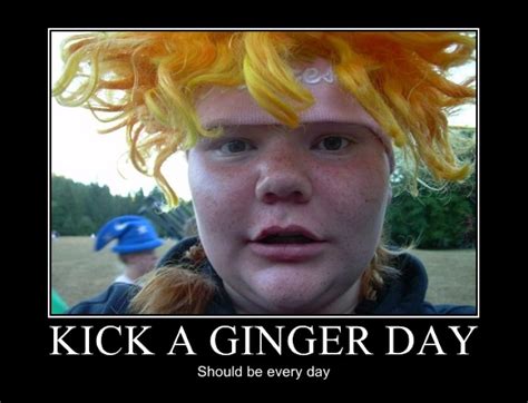 gina poppe kick a ginger day