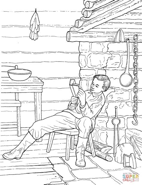 Log cabin coloring pages shenlancloud club. Log Cabin Coloring Pages - Coloring Home