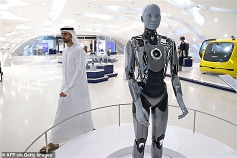 Humanoid Robot Greets Visitors At Dubais Museum Of The Future Daily