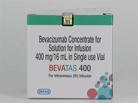 Bevacizumab 400mg Intas Pharmaceuticals Ltd Bevatas 400 Mg Injection