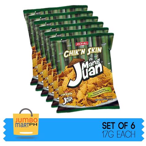 Jack N Jill Chikn Skin Ni Mang Juan 17g Set Of 6 Lazada Ph