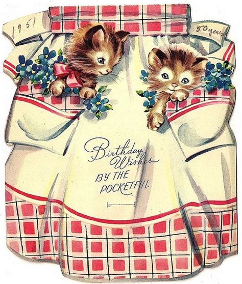 Vintage Greetings Birthday 296