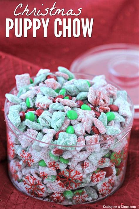 However many people love crispex! Christmas Puppy Chow Recipe - Easy Chex Mix Muddy Buddies ...