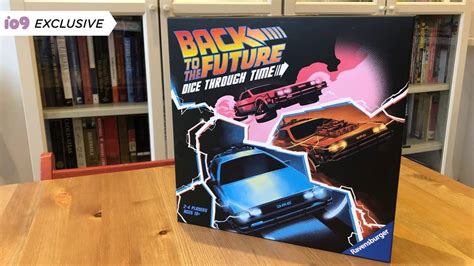 Back To The Future Time Travel Board Game Exclusive First Look