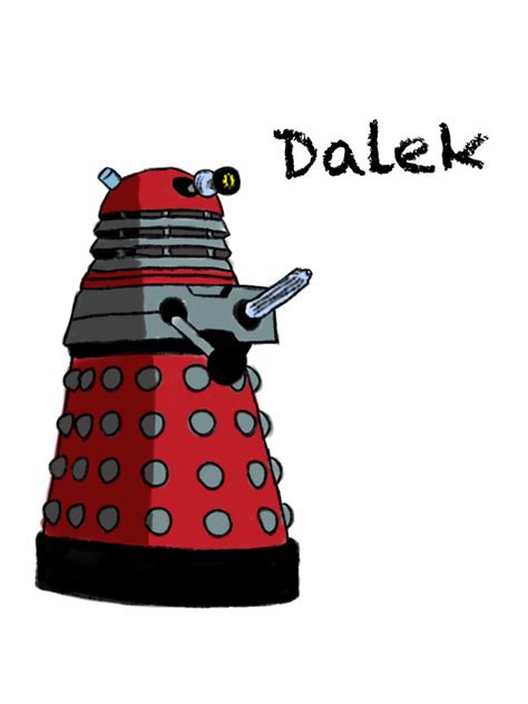Dalek Rough Sketch By Mr Saxon On Deviantart