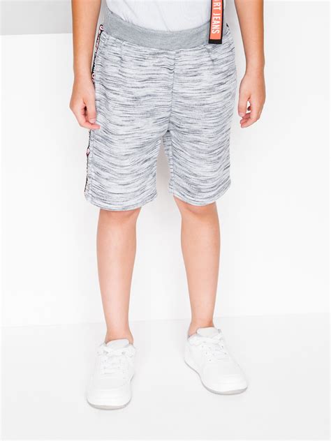 Boys Shorts Kp029 Grey Modone Wholesale Clothing For Men