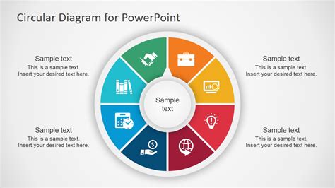 Шаблоны круговых диаграмм для Powerpoint