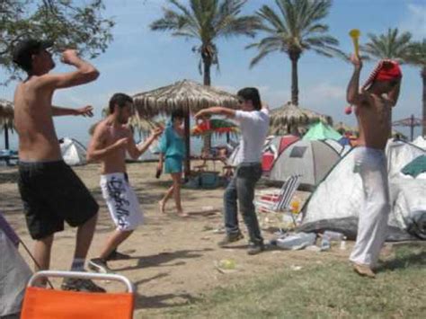גזר • חולדה • נען • שעלבים • נצר סרני: כינרת חוף לבנון פסח 2009 - YouTube